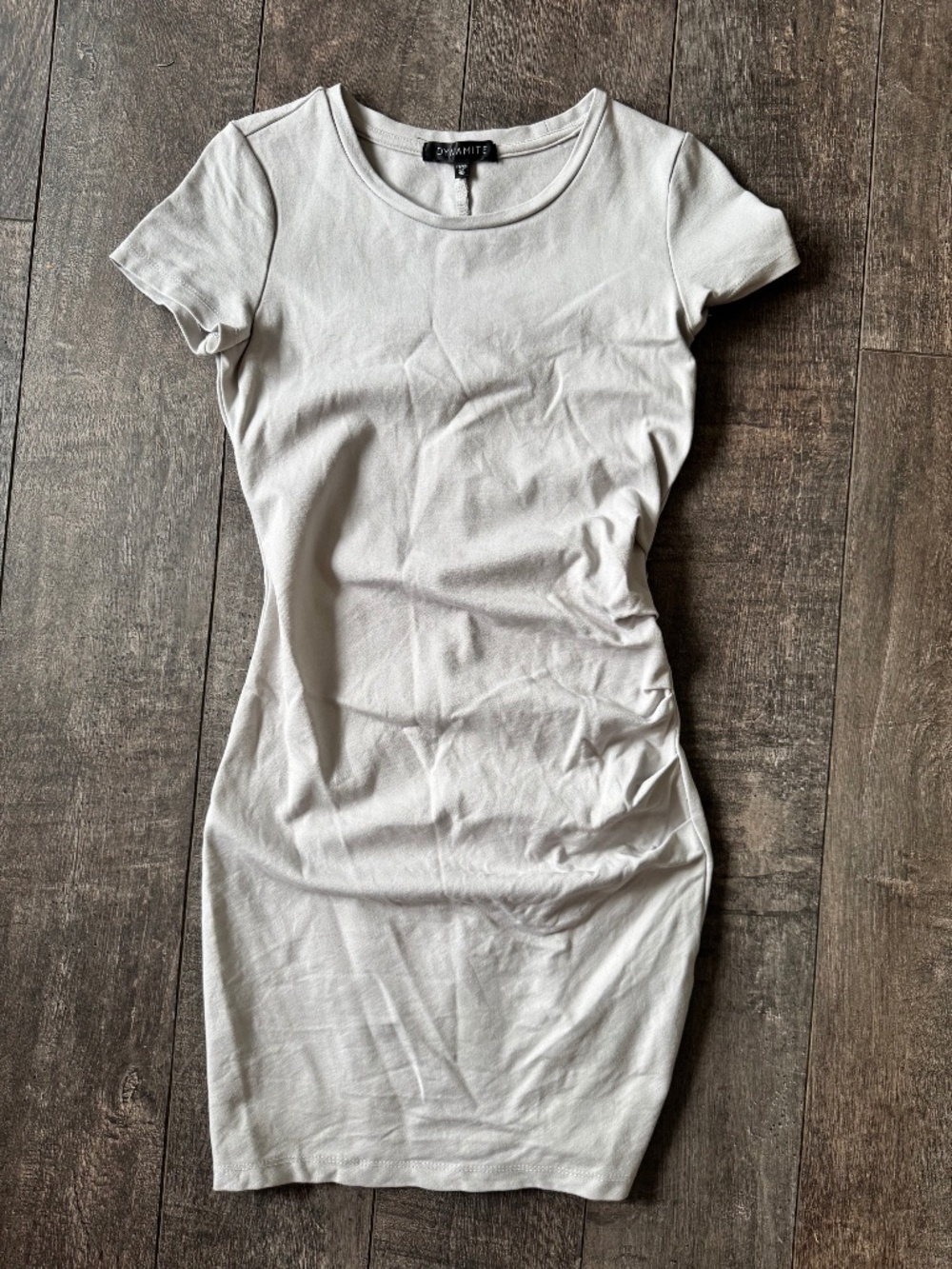 Light Grey Body-con Dress